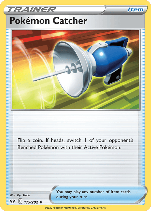 Pokemon Catcher (175/202) [Sword & Shield: Base Set] - for just $0.10! 