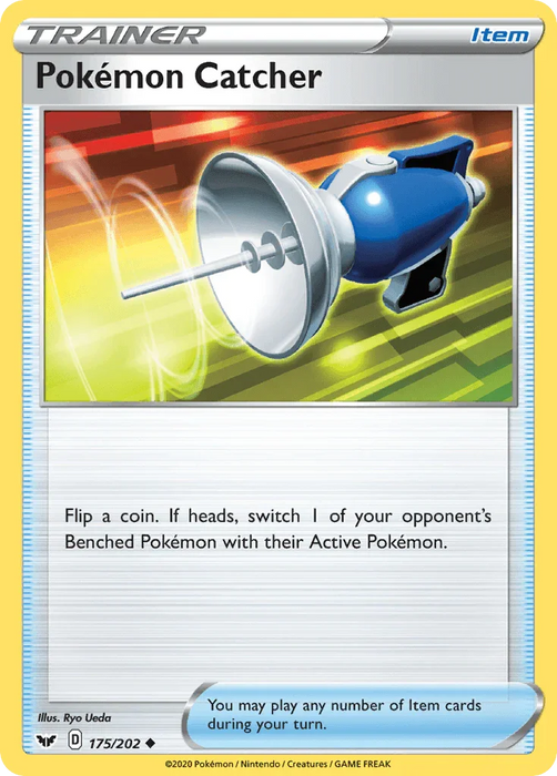 Pokemon Catcher (175/202) [Sword & Shield: Base Set] - for just $0.10! 