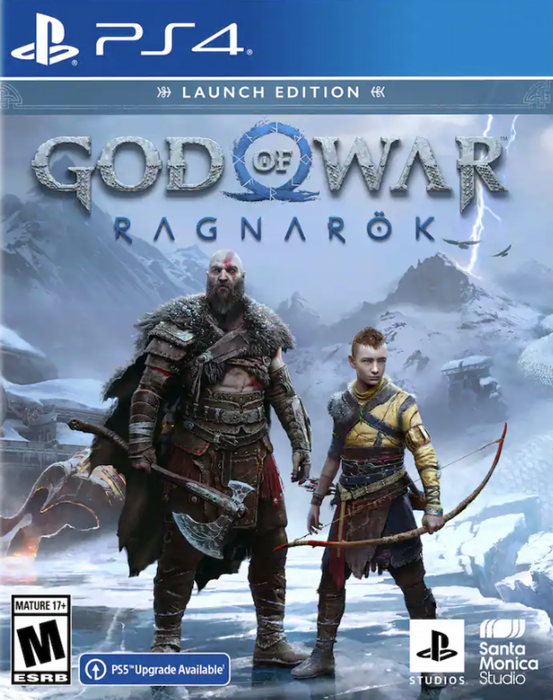 God of War: Ragnarok [Launch Edition] – PlayStation 4 (PS4) - for just $26.99! 