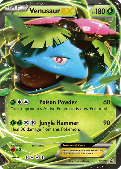 Venusaur EX (XY28) [XY: Black Star Promos] - for just $1.95! 