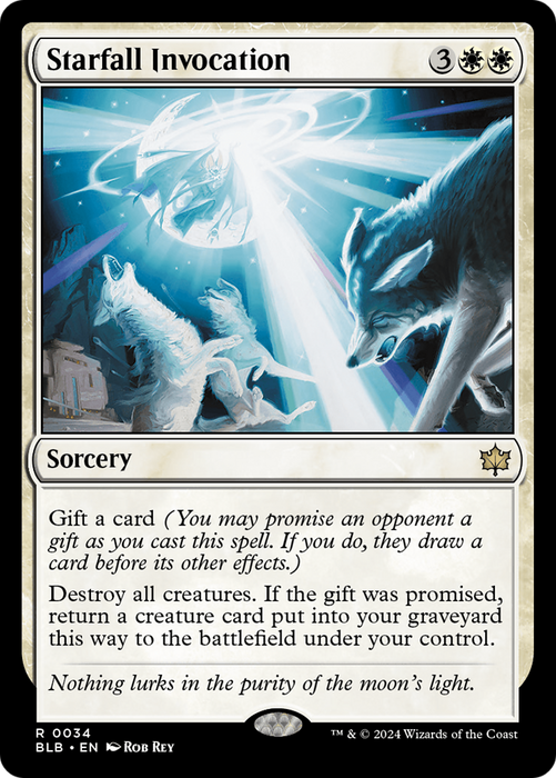 Starfall Invocation (BLB-034) - Bloomburrow - for just $0.50! 
