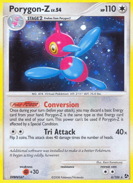 Porygon-Z (6/106) [Diamond & Pearl: Great Encounters] - for just $3.10! 