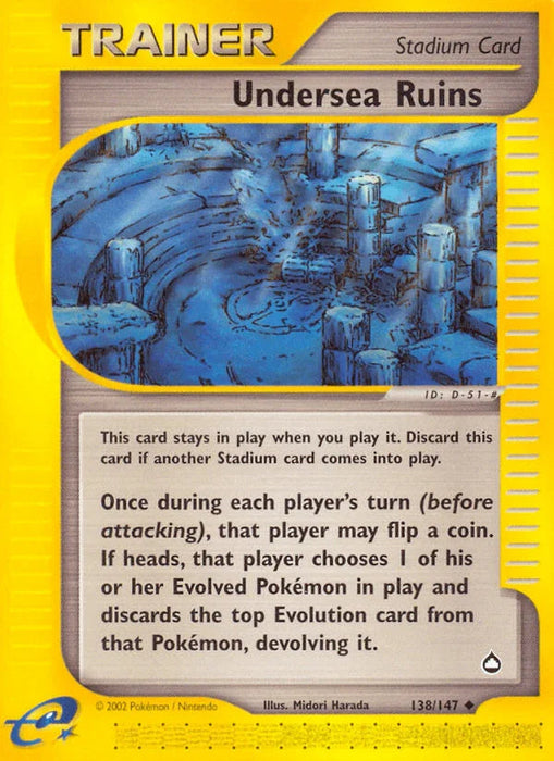 Undersea Ruins (138/147) [Aquapolis] - for just $1.80! 