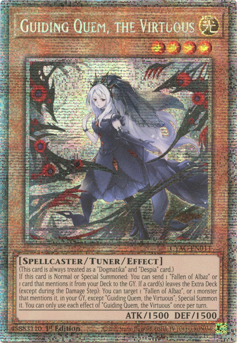 Guiding Quem, the Virtuous [CYAC-EN011] Starlight Rare - for just $29.05! 