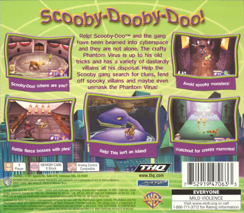 Scooby-Doo! and the Cyber Chase – PlayStation 1 (PS1) - for just $9.99! 