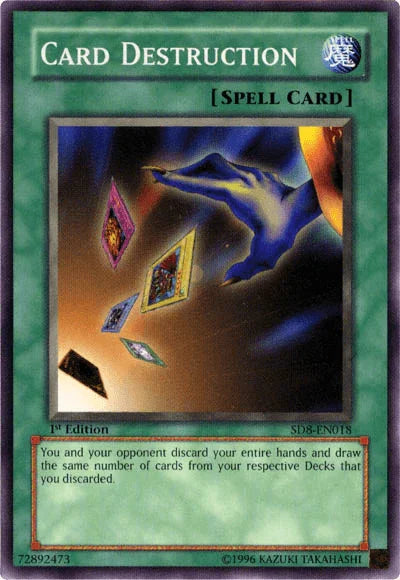 Card Destruction [SD8-EN018] Common - for just $0.20! 