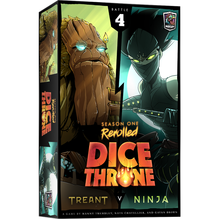 Dice Throne Season 1 - Box 4 - Treant vs. Ninja - for just $29.99! 