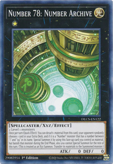 Number 78: Number Archive [DLCS-EN122] Common - for just $0.20! 