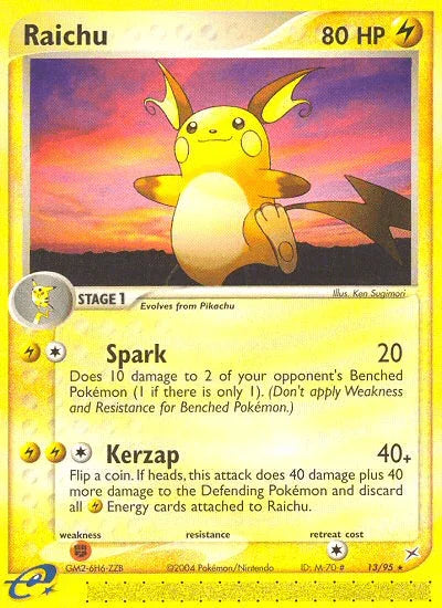 Raichu (13/95) [EX: Team Magma vs Team Aqua] - for just $4.65! 