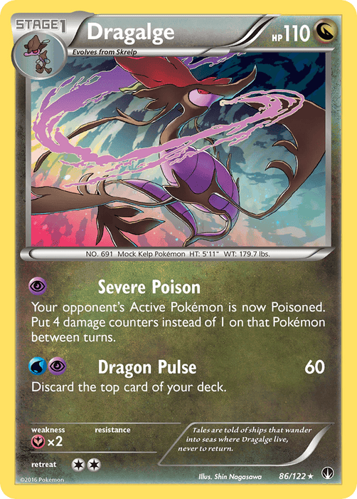 Dragalge (86/122) [XY: BREAKpoint] - for just $0.20! 
