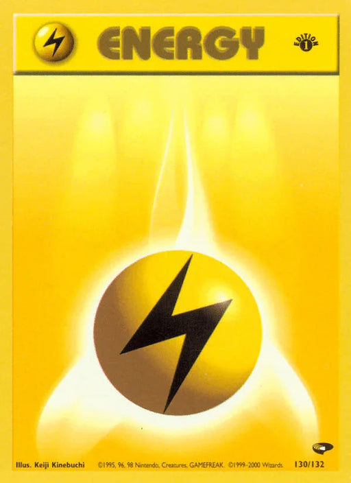 Lightning Energy (130/132) [Gym Challenge 1st Edition] - for just $0.45! 
