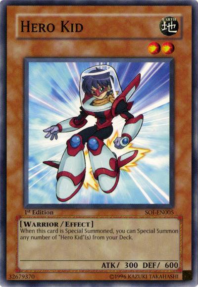 Hero Kid [SOI-EN005] Common - for just $0.20! 