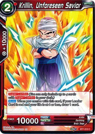 Krillin, Unforeseen Savior (BT7-013) [Assault of the Saiyans] - for just $0.10! 