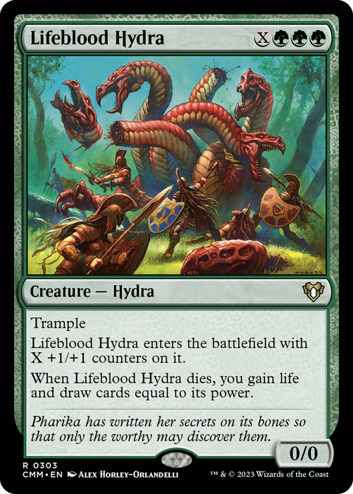 Lifeblood Hydra (CMM-303) - Commander Masters - for just $0.41! 