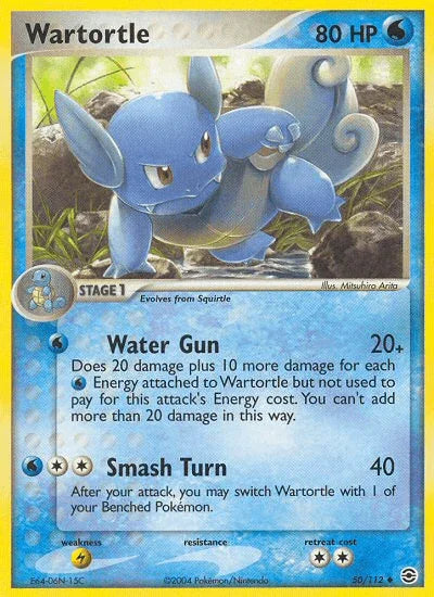 Wartortle (50/112) [EX: FireRed & LeafGreen] - for just $1.55! 