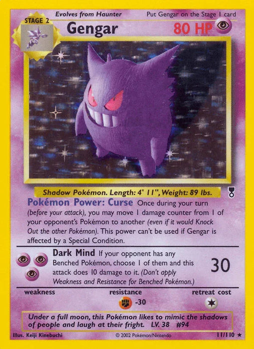 Gengar (11/110) [Legendary Collection] - for just $58.30! 