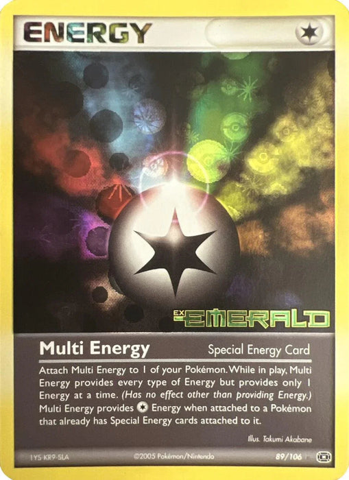 Multi Energy (89/106) (Stamped) [EX: Emerald] - for just $8.20! 