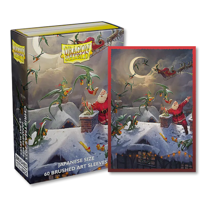 Dragon Shield: Japanese Size 60ct Brushed Art Sleeves - Christmas 2023 - Just $5.95! Shop now at Retro Gaming of Denver