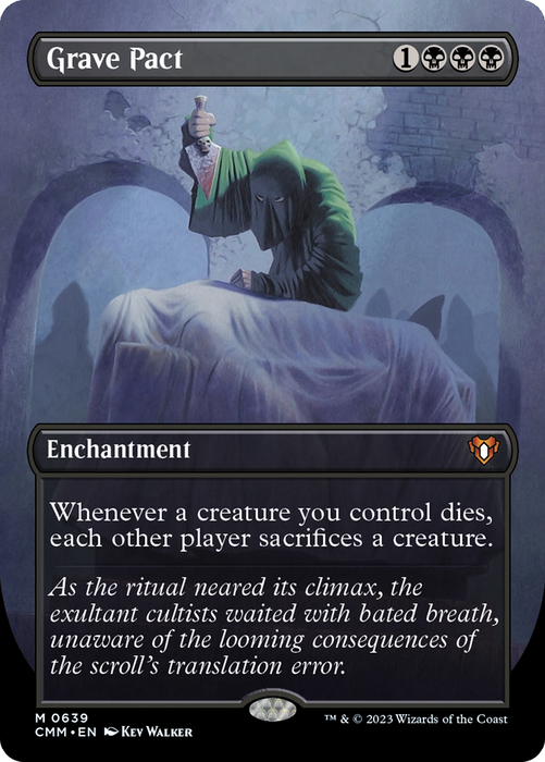 Grave Pact (CMM-639) - Commander Masters (Borderless) - for just $10.43! 