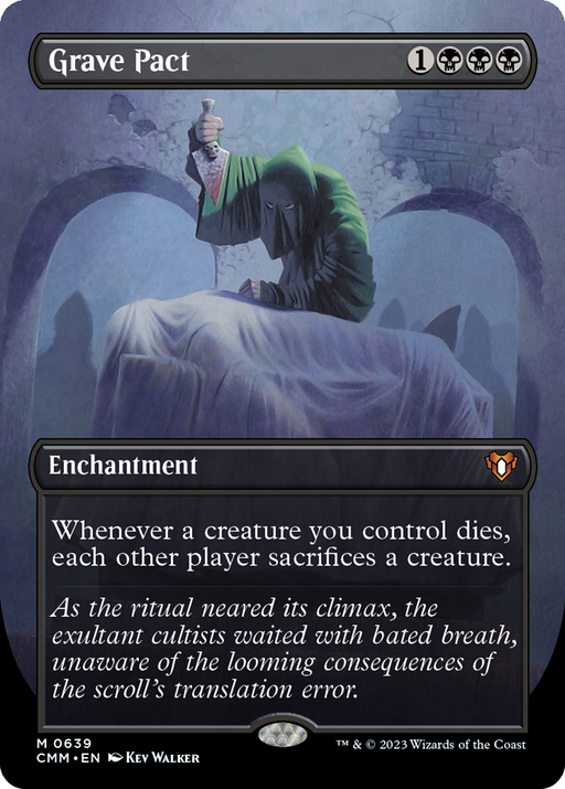 Grave Pact (CMM-639) - Commander Masters (Borderless) - for just $10.51! 