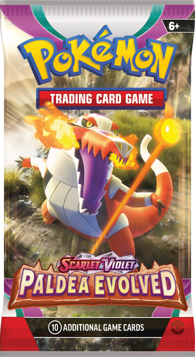 Scarlet & Violet: Paldea Evolved - Booster Pack - for just $9.95! 