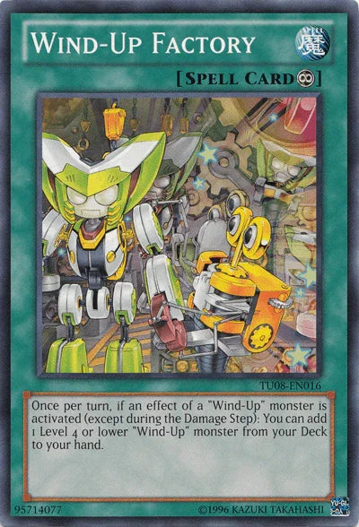 Wind-Up Factory [TU08-EN016] Common - for just $1.30! 