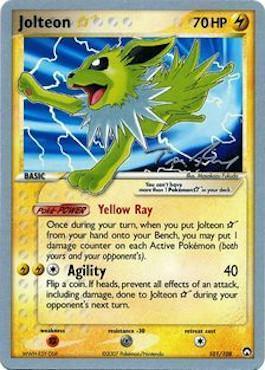 Jolteon Star (101/108) (Legendary Ascent - Tom Roos) [World Championships 2007] - for just $38! 