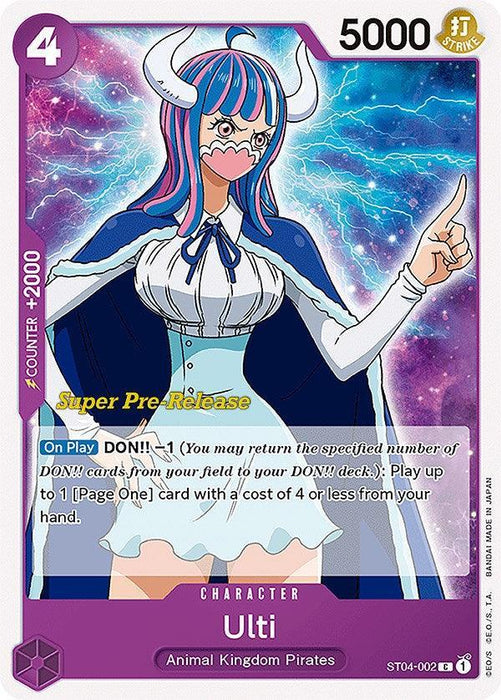 Ulti [Super Pre-Release Starter Deck: Animal Kingdom Pirates] - for just $1.05! 