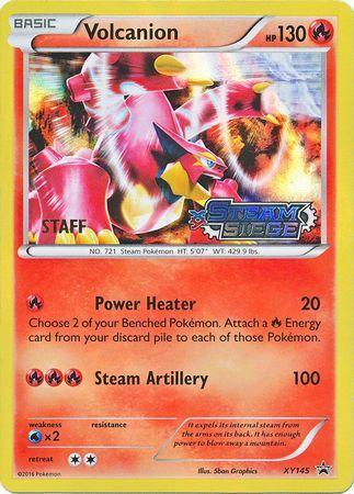 Volcanion (XY145) (Staff) [XY: Black Star Promos] - for just $32! 
