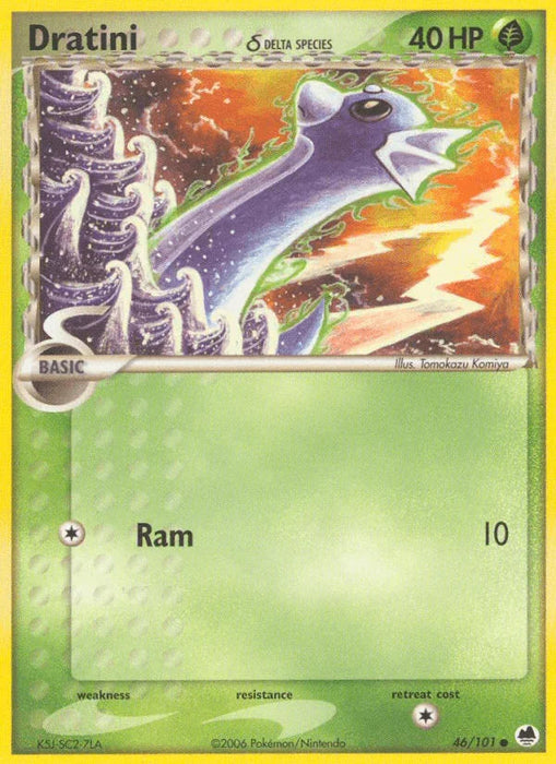 Dratini (46/101) (Delta Species) [EX: Dragon Frontiers] - for just $1.35! 