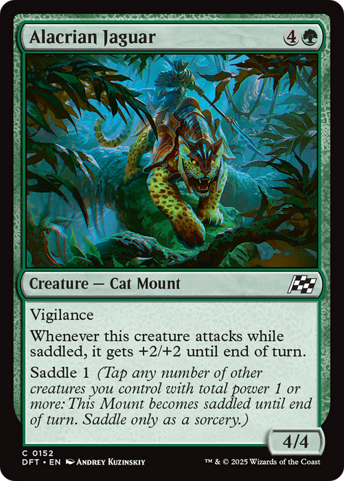 Alacrian Jaguar (DFT-152) - Aetherdrift Foil - for just $0.01! 
