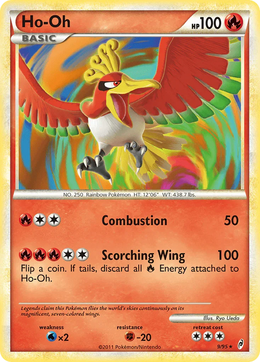 Ho-Oh (9/95) [HeartGold & SoulSilver: Call of Legends] - for just $8.15! 