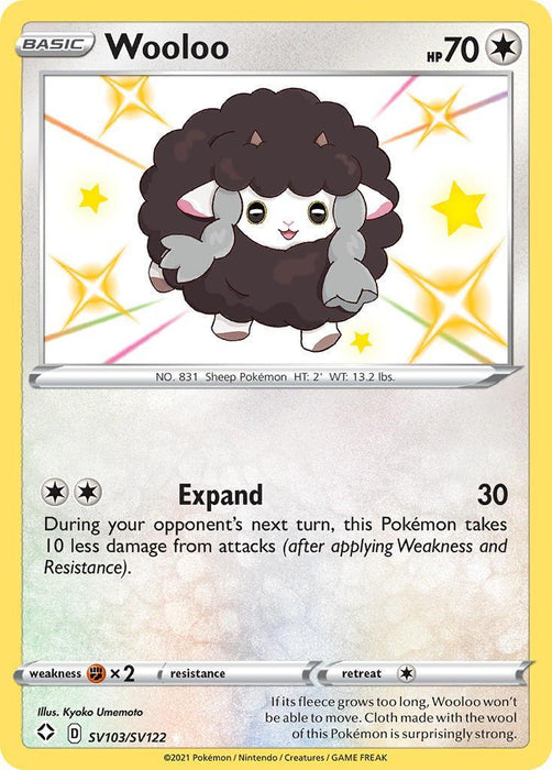 Wooloo (SV103/SV122) [Sword & Shield: Shining Fates] - for just $1.85! 