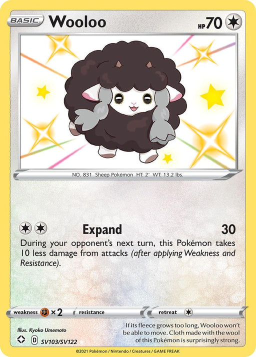 Wooloo (SV103/SV122) [Sword & Shield: Shining Fates] - for just $0.90! 