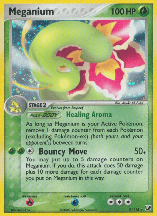 Meganium (9/115) [EX: Unseen Forces] - for just $12.75! 