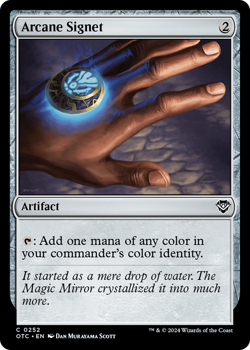 Arcane Signet (OTC-252) - Outlaws of Thunder Junction Commander - for just $0.22! 