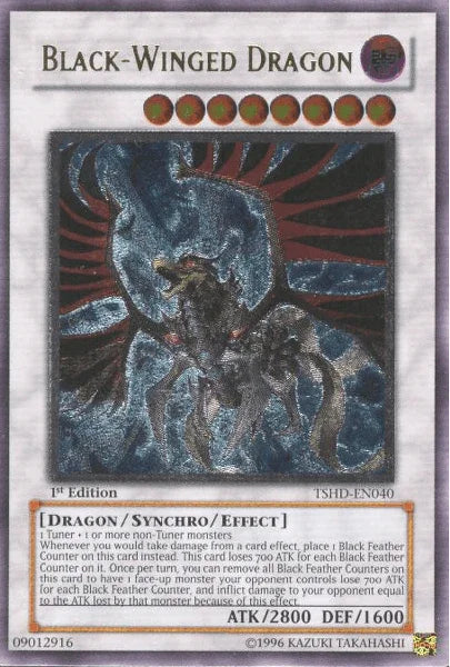 Black-Winged Dragon [TSHD-EN040] Ultimate Rare - for just $11.60! 