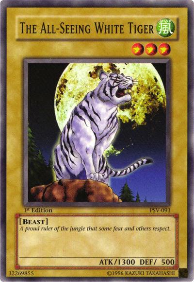 The All-Seeing White Tiger [PSV-093] Common - for just $0.10! 