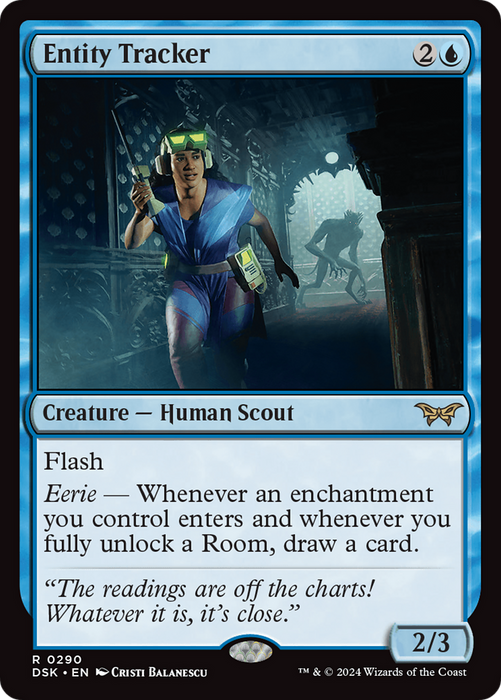Entity Tracker (DSK-290) - Duskmourn: House of Horror Foil - for just $0.27! 