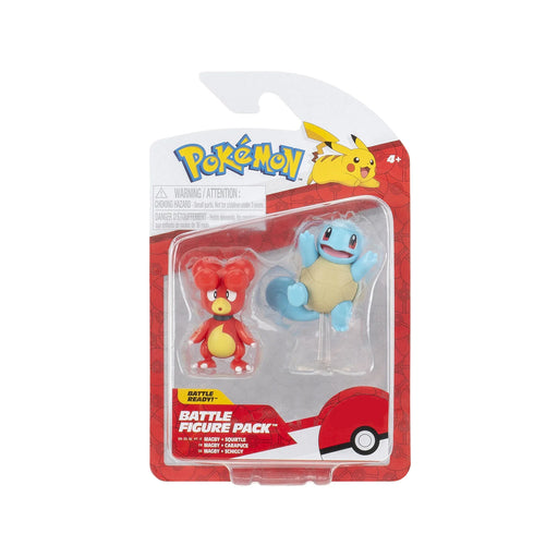 Pokemon Double Battle FIgures [Magby + Squirtle] – Figures - for just $19.99! 
