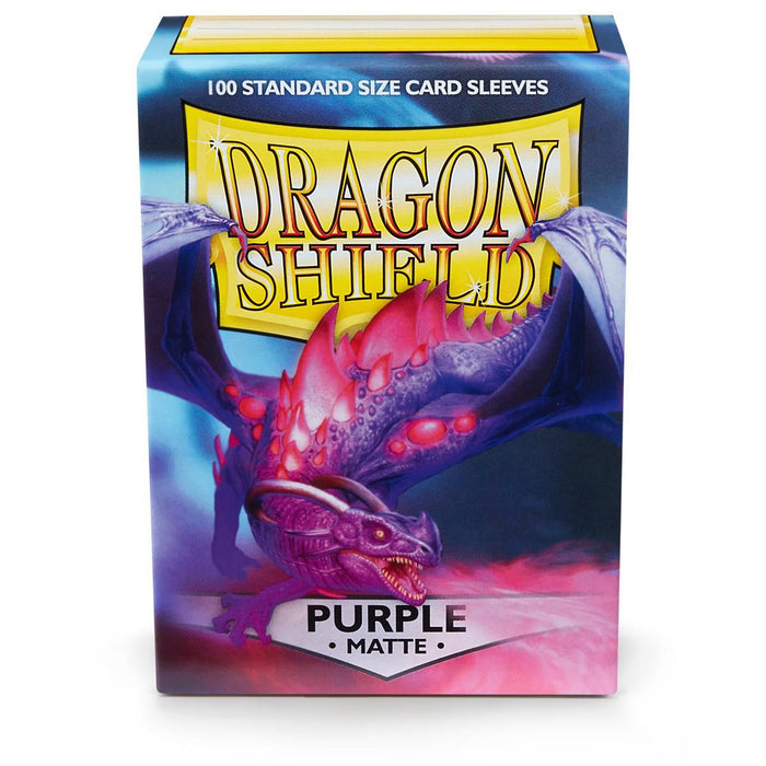 Dragon Shield: Standard 100ct Sleeves - Purple (Matte) - Just $8.95! Shop now at Retro Gaming of Denver