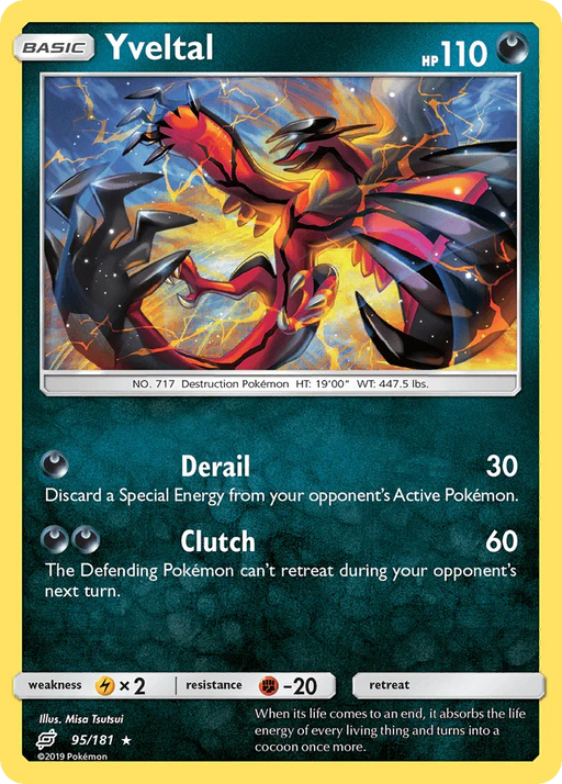 Yveltal (95/181) [Sun & Moon: Team Up] - for just $1! 