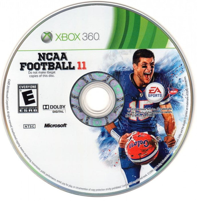 NCAA Football 11 – Xbox 360 (X360) - for just $8.99! 