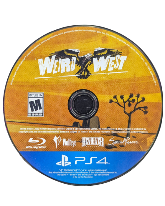 Weird West [Reserve Edition #4] [2884/3000] [CIB] -- Playstation 4 (PS4) - for just $36.99! 