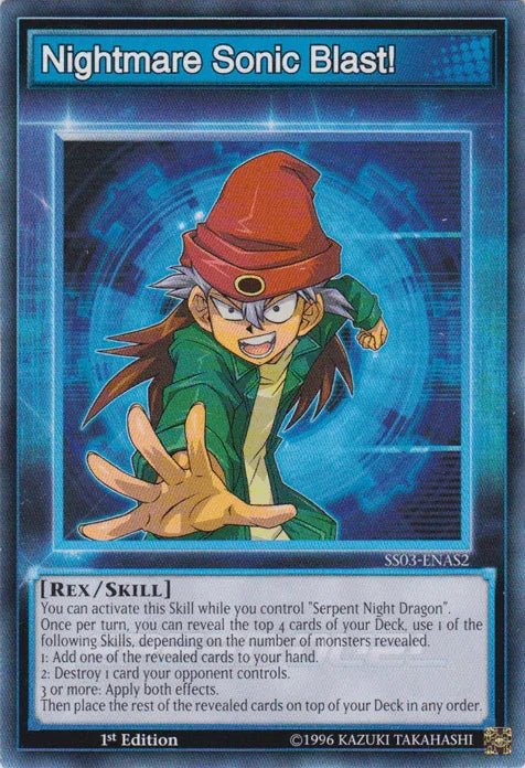 Nightmare Sonic Blast! [SS03-ENAS2] Common - for just $0.10! 