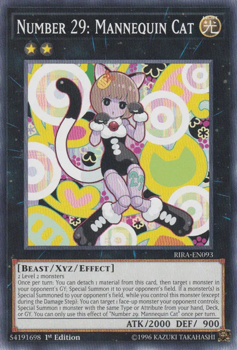 Number 29: Mannequin Cat [RIRA-EN093] Common - for just $0.10! 