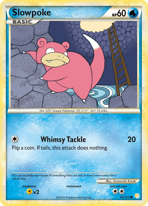 Slowpoke (81/123) [HeartGold & SoulSilver: Base Set] - for just $1.10! 