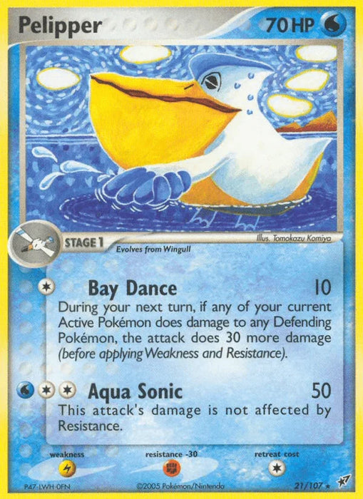 Pelipper (21/107) [EX: Deoxys] - for just $1.75! 