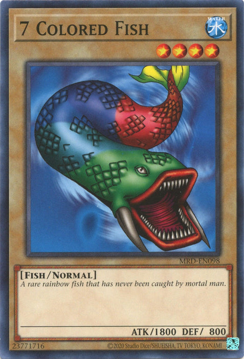 7 Colored Fish (25th Anniversary) [MRD-EN098] Common - for just $0.10! 