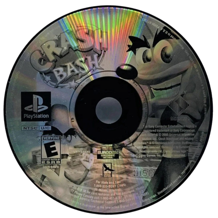 Crash Bash [Greatest Hits] – PlayStation 1 (PS1) - for just $17.99! 